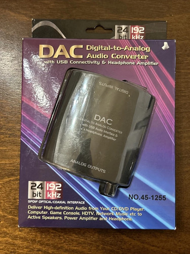 Dac 24bit 192 - 24bit, khz-convertitore